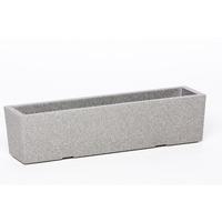 Iqbana Rectangle Planter In Grey 62 x 31 x 31cm