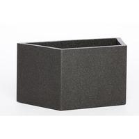 Iqbana Trapezium Planter In Black 75 x 35 x 38cm