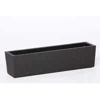 Iqbana Rectangle Planter In Black 76 x 38 x 38cm