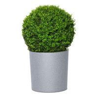 Iqbana Round Planter In Grey 48 x 48cm