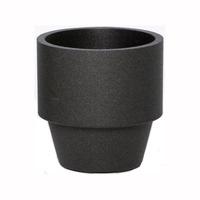 Iqbana Montreux Planter In Black 38 x 38 x 38cm