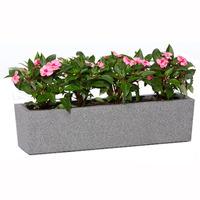 iqbana luzern planter in grey 78 x 195 x 195cm