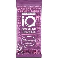 iq superfood cocoa nib crunch raw chocolate 35g