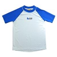 iQ-Company Kids UV 300 Shirt blue/white