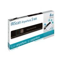 IRIScan Anywhere 5 Wifi - 8PPM Scan anything, anywhere. No computer needed. Battery Powered Portable Scanner. Scan up to 100 A4 documents on battery m