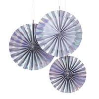 Iridescent Hanging Fan