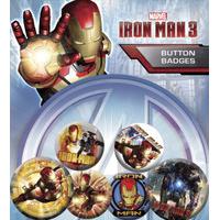 Iron Man 3 Movie Badge Pack , 11x16cm
