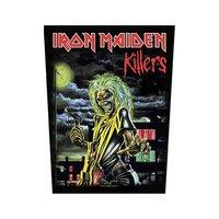 iron maiden killers back patch