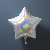 Iridescent Star Party Balloon