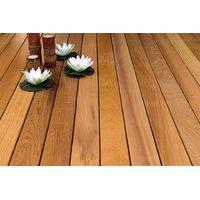 iroko hardwood decking boards using hidden fixing 21mm by 120mm by 180 ...