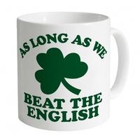 Ireland Beats England Rugby Mug