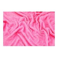 Iridescent Lurex Stretch Jersey Dress Fabric Pink