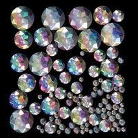 Iridescent Acrylic Jewels (Pack of 200)