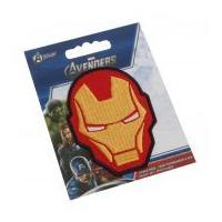 Ironman Helmet Embroidered Iron On Motif