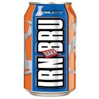 irn bru soft drink can 330ml pack of 24 107413