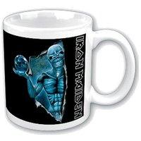 iron maiden different world mug white