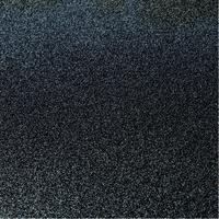 Iron-On Glitter Sheets 250 x 250mm - Black