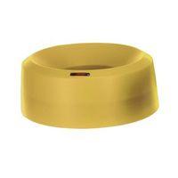 IRIS ROUND FUNNEL LID YELLOW - -