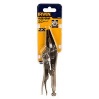 Irwin T1402EL4 Vise-Grip Long Nose Locking Pliers with Wire Cutter...