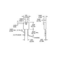 ir emitter 880 nm 50 445 x 572 mm radial lead honeywell sep8706 003