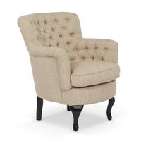 Irvine Chesterfield Armchair Mink