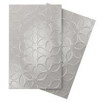 Iris Grey Ceramic Wall Tile Pack of 10 (L)400mm (W)250mm