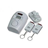IR Detector Alarm Motion Sensor Alertor for Home Office Shop Warehouse White