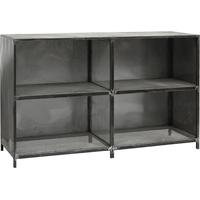 Iron Raw Cabinet with Shelves