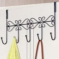 Iron After The Door Hook Seamless Sticky Hooks Creative Continental Gate Back Hangers