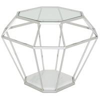 Iris Lamp Table Silver