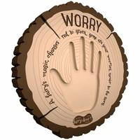 irish fairy door interactive worry plaque