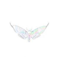Iridescent Deaths Head Moth Necklace - Colour: Multi