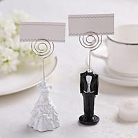 Iron Resin Place Card Holders 1 Standing Style PVC Bag
