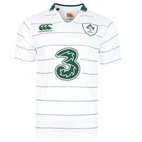 Ireland Alternate Pro Short Sleeve Rugby Shirt 2014/15 - Kids White
