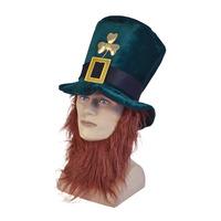 irish hat with ginger beard