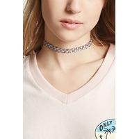 Iridescent Geo Choker