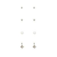 Iridescent Star Stud Set