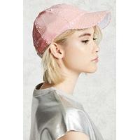 Iridescent Sequin Baseball Cap