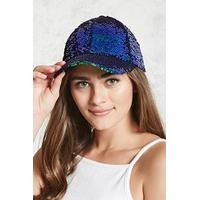 Iridescent Sequin Baseball Cap