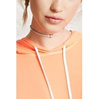 Iridescent Heart Choker