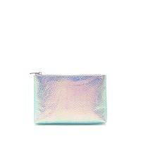 iridescent makeup bag