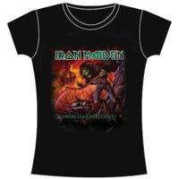 Iron Maiden \'From Fear to Eternity Album\' Women\'s Large T-Shirt - Black