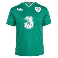 Ireland Rugby Home Pro Short Sleeve Shirt 15/16, Green