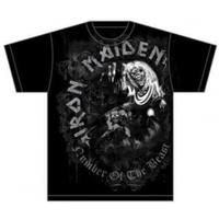 Iron Maiden NOTB Grey Tone Mens T Shirt: X Large