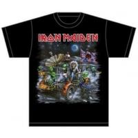 Iron Maiden Knebworth Moonbuggy Mens T Shirt: Small