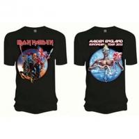Iron Maiden Euro Tour Mens T Shirt: Small