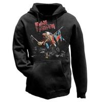 iron maiden men the trooper hoodie black medium