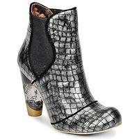 Irregular Choice MIND GAMES women\'s Low Ankle Boots in Silver