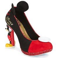 Irregular Choice MICKEY MOUSE women\'s Court Shoes in red