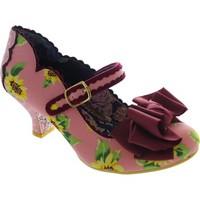 irregular choice summer breeze womens court shoes in pink